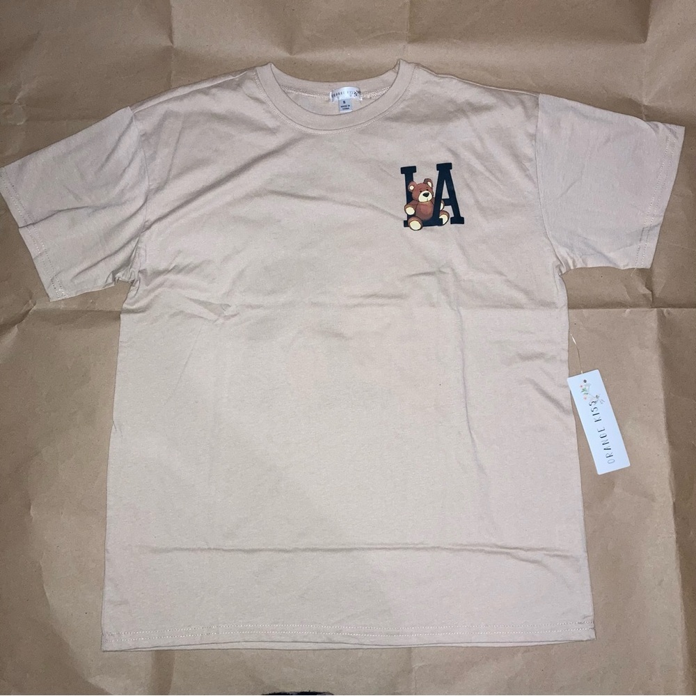 Orange kiss t-shirt